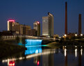 Railroad_Park_Evening Waterfall