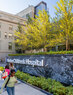 Boston Children's Hospital entry wall