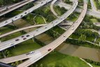 Buffalo Bayou-Aerial