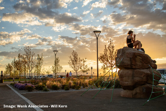 Sunset at Baseline