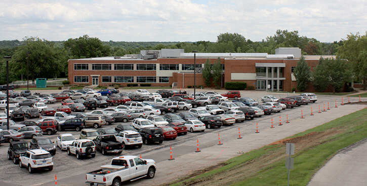 Swope Campus Parking Lot and Entry Plaza