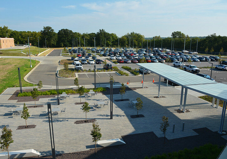 Swope Campus Parking Lot and Entry Plaza