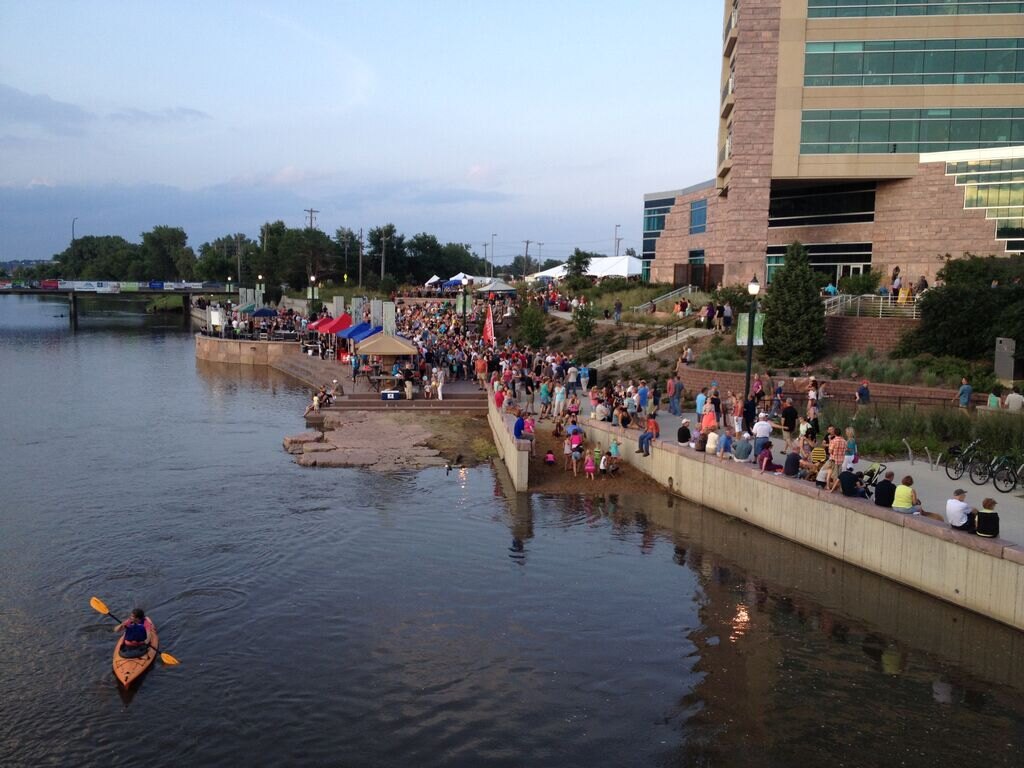Sioux Falls Downtown River Greenway Landscape Performance Series