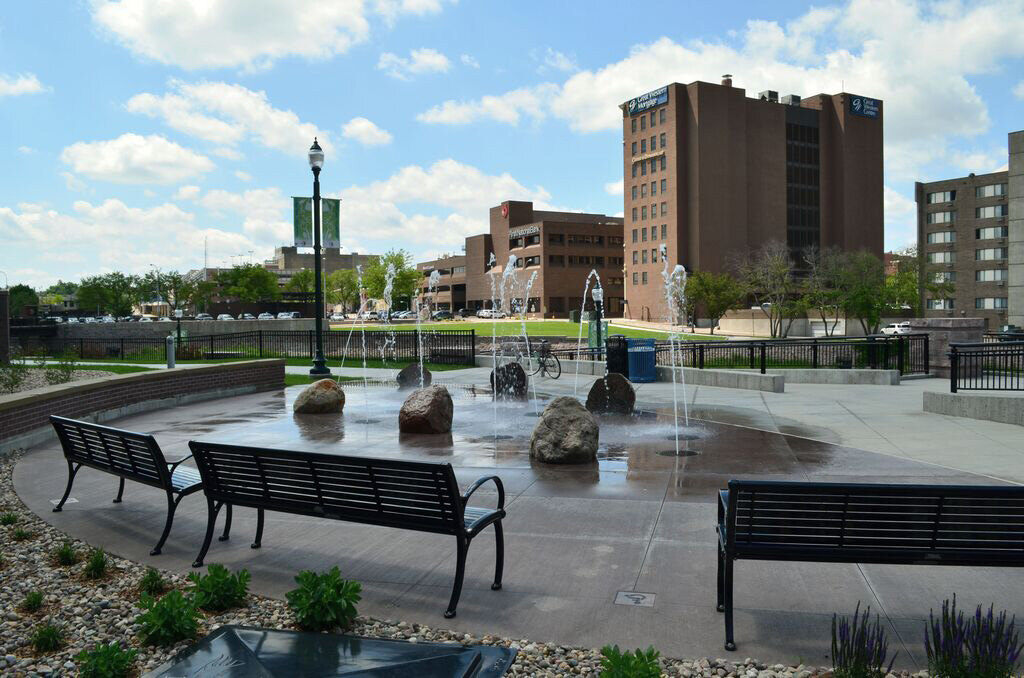 Image result for images of sioux falls sd green way