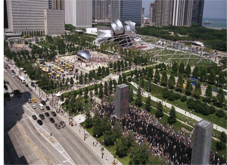 millennium park landscape performance series