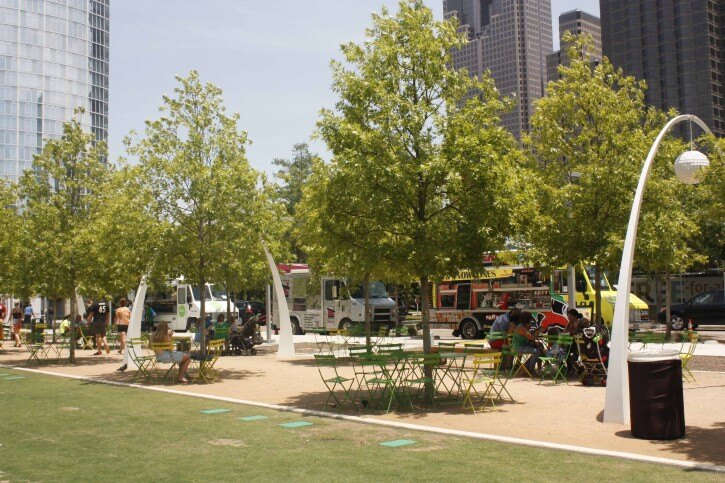 Klyde warren park history image